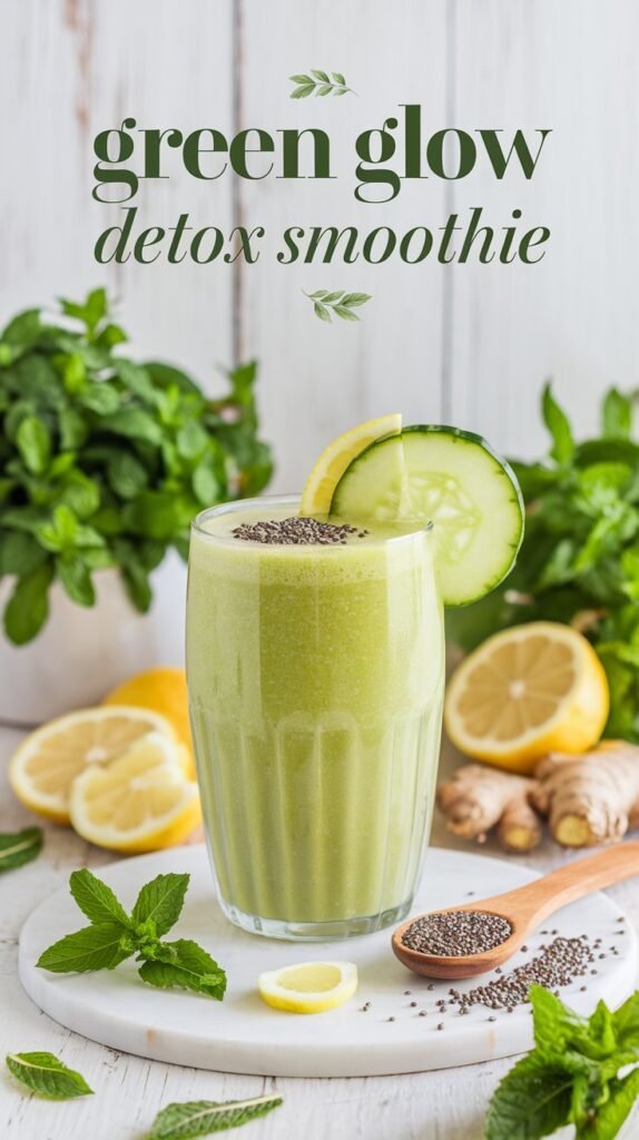 detox smoothies green glow