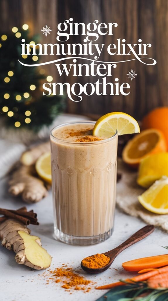 winter smoothies immunity